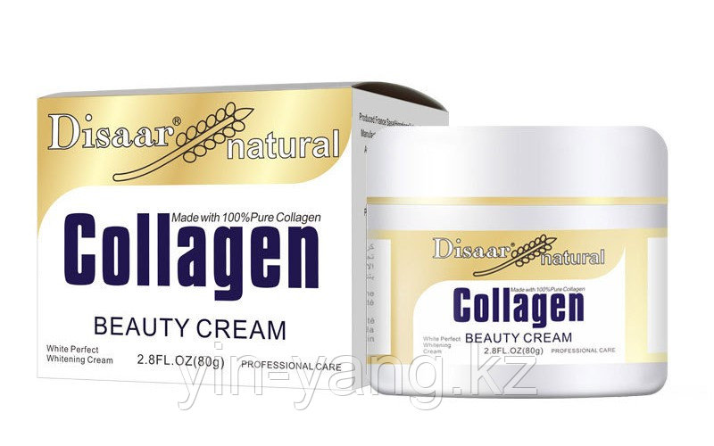 Увлажняющий, антивозрастной крем для лица с коллагеном "Collagen" Disaar, 80 г - фото 3 - id-p102563943