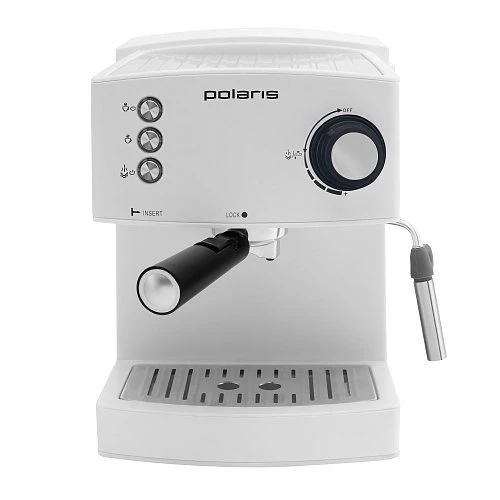 Кофеварка Polaris Adore Crema Эспрессо PCM 1527E, белый - фото 4 - id-p102564085