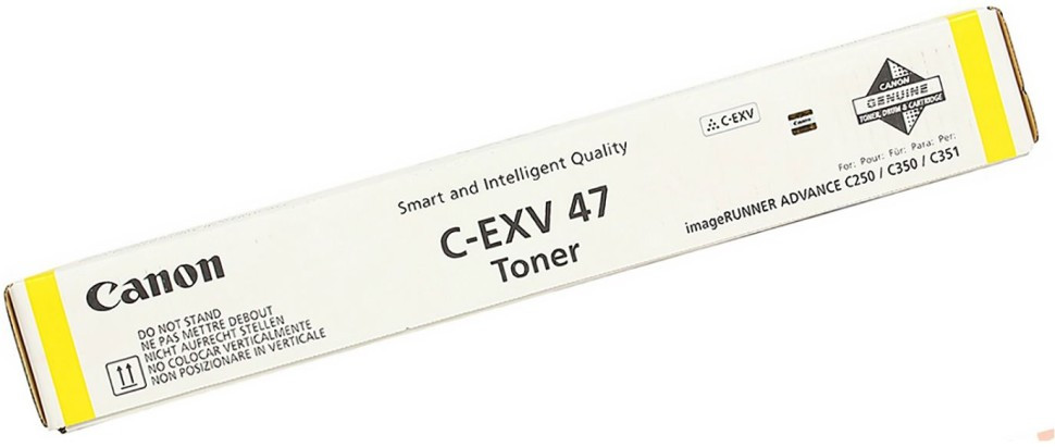 Тонер-картридж Canon C-EXV 47 Yellow для imageRUNNER ADVANCE C250i/C350i 8519B002