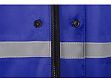 Длинный дождевик Lanai из полиэстера со светоотражающей тесьмой, кл.синий, фото 10