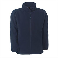 Флисовая куртка темно-синего цвета / Флисовая толстовка темно-синего цвета с логотипом