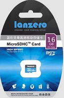 Карта памяти Micro SDHC 16Gb Lanzero High Speed class 10
