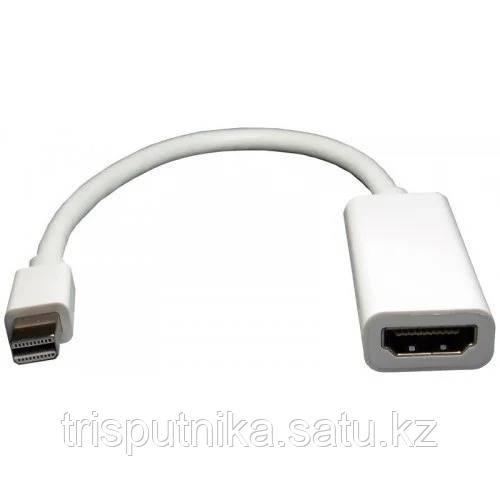 Переходник Mini Display Port male to HDMI female Adapter (вход mini DP, выход HDMI) - фото 1 - id-p95332184