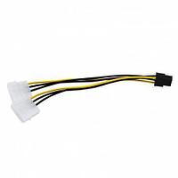 Кабель адаптері Molex M x2 - PCie 6pin M, 20см (дана бағасы)