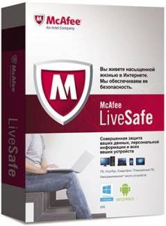 Антивирус McAfee LiveSafe Promo