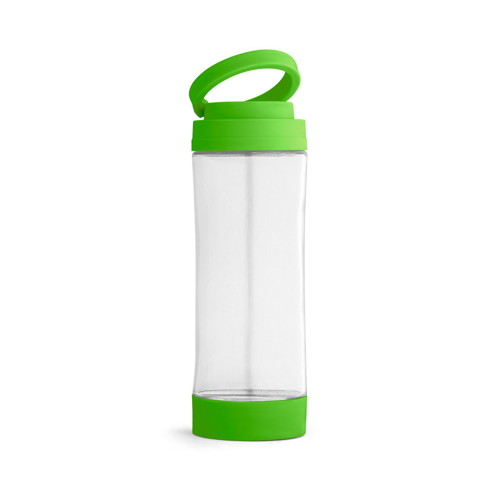 Стеклянная бутылка для спорта QUINTANA, зеленая - фото 1 - id-p102584791