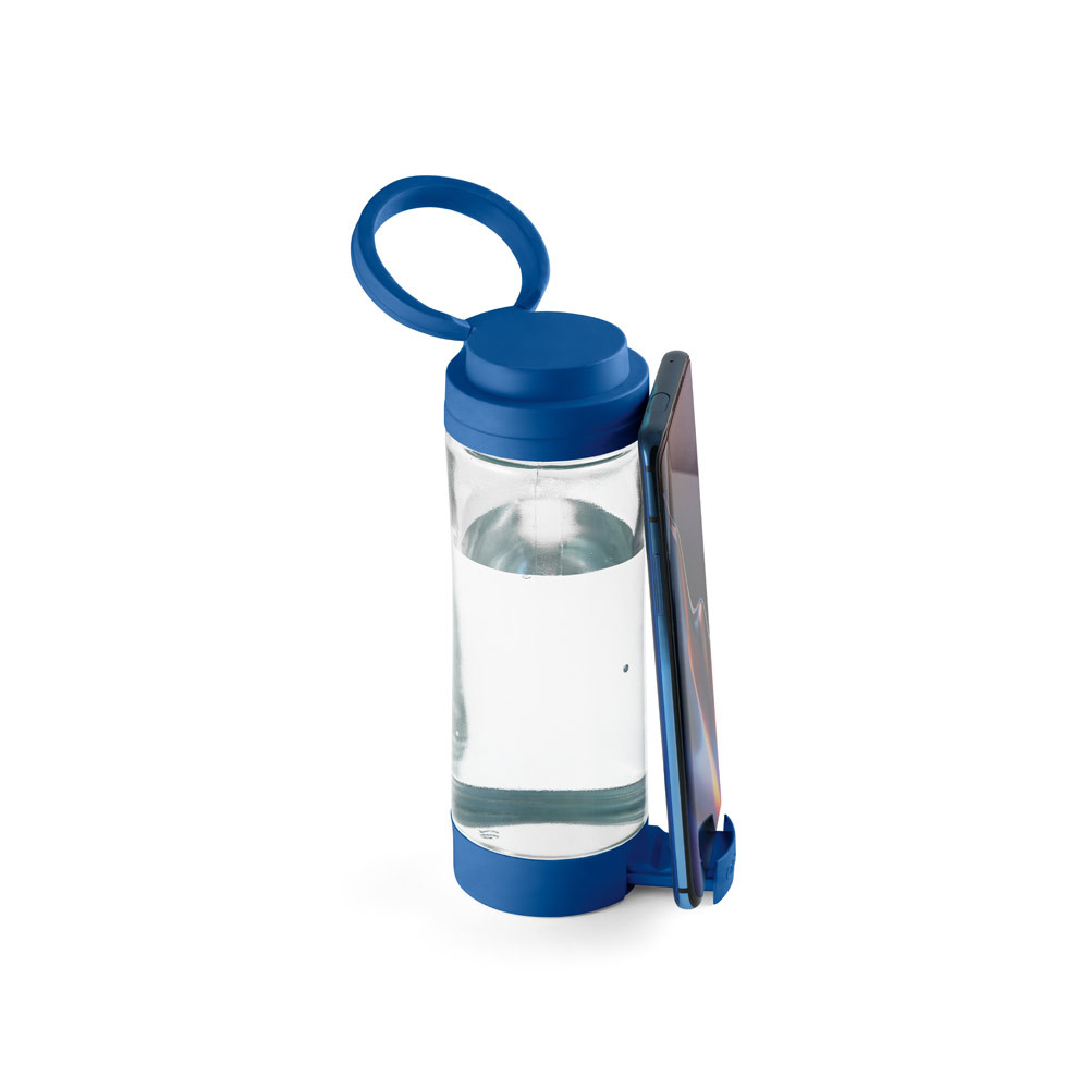 Стеклянная бутылка для спорта QUINTANA, синяя - фото 2 - id-p102584836