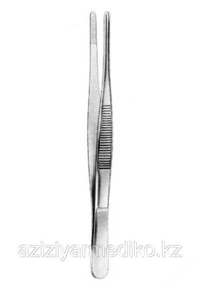 Пинцет гинекологический, 240х2 мм, 12.0053.24