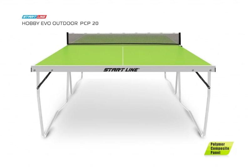 Всепогодный теннисный стол Start line Hobby EVO Outdoor PCP - фото 5 - id-p102593220