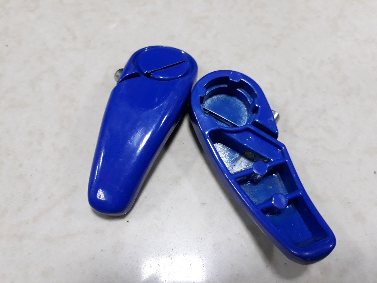 Темно-синие металлические рога на руль велосипеда. Велорога. Kaspi RED. Рассрочка., фото 1