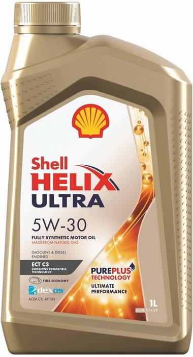 SHELL HELIX ULTRA ECT C3 5W-30, 1л - фото 1 - id-p102594287