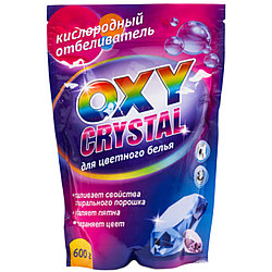 Кислородный отбеливатель Oxy Crystal для цветного белья, 600гр