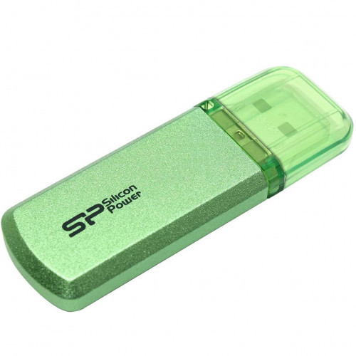 Silicon Power Helios 101 green usb флешка (flash) (SP064GBUF2101V1N) - фото 1 - id-p102615445