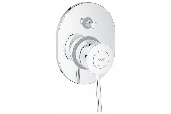 Смеситель для ванны встраиваемый без излива Grohe Bau Classic 29047000