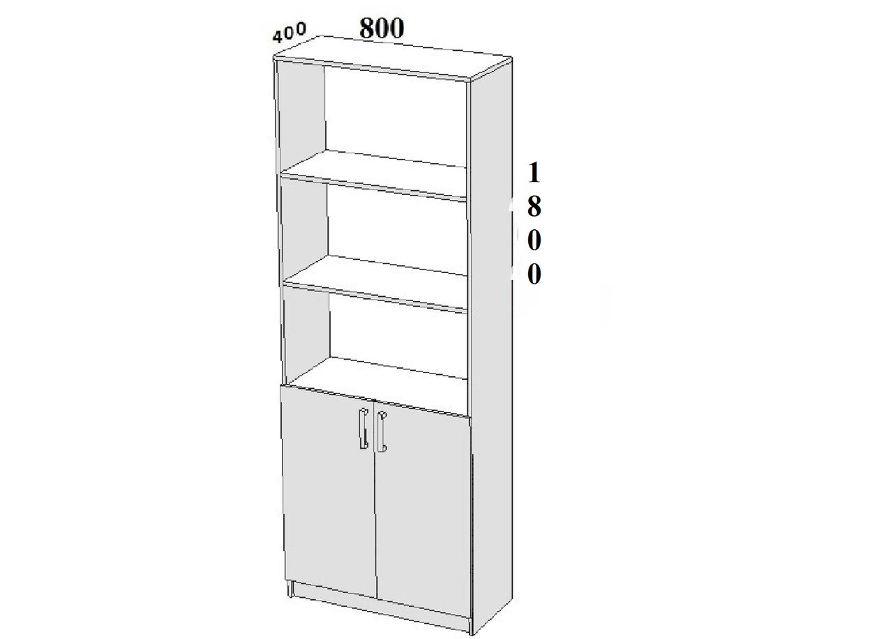 Шкаф для документов открытый - фото 5 - id-p102616641