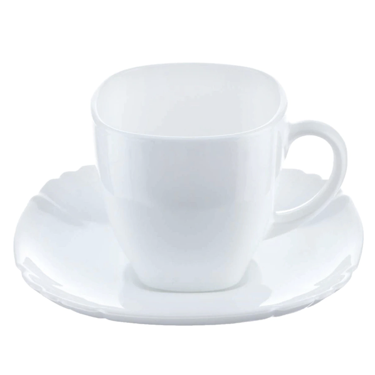Чайный сервиз Luminarc Carine White + Lotusia Q0881 (220мл) 12пр