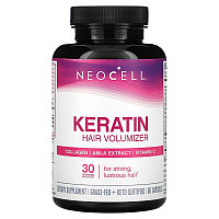 БАД Кератин для увеличения объема волос (60 капсул ) Neocell, срок до 01/2024г.