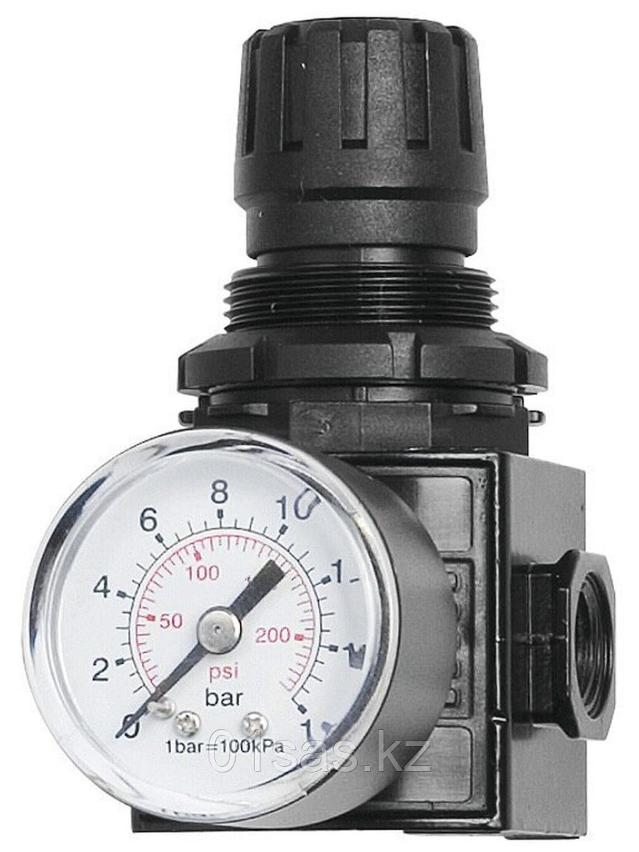 Регулятор давления воздуха 0-12 бар. 1/2" BSP (FF) - фото 1 - id-p102643037