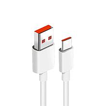 Интерфейсный кабель Xiaomi 6A Type-A to Type-C Cable Белый 2-001870 H26250
