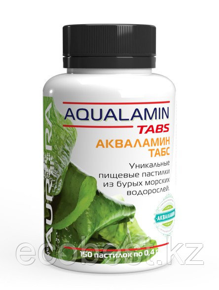 АкваЛамин Табс (Aqualamin Tabs), Аврора, 150пастил.: продажа, цена в ...