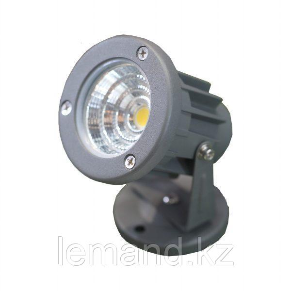 Фонтанный светильник TD-D014 LED 3W COB 4000K Grey - фото 1 - id-p102658694