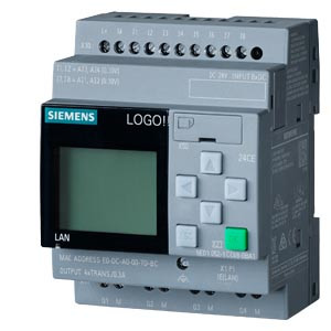 Логический модуль с дисплеем Siemens Logo! 24CE - фото 1 - id-p102663066