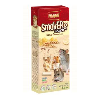 Vitapol Smakers Snack С сыром |Лакомство для грызунов и кроликов| 90гр