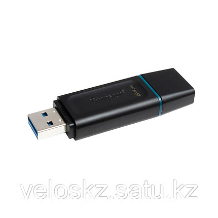 Флеш накопитель 64GB 3.2 Kingston DTX/64GB, Чёрный, фото 2