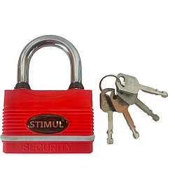 Замок навесной STIMYL 72×98×22мм (длина×высота×толщина) водонепроницаемый.