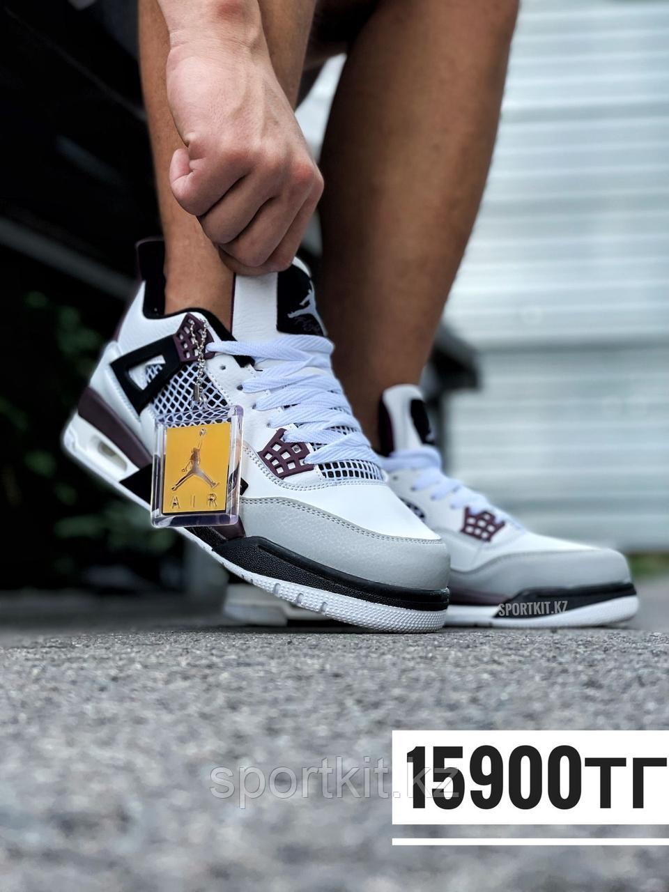Крос Nike Jordan Flight 4 бел фиол 330-13