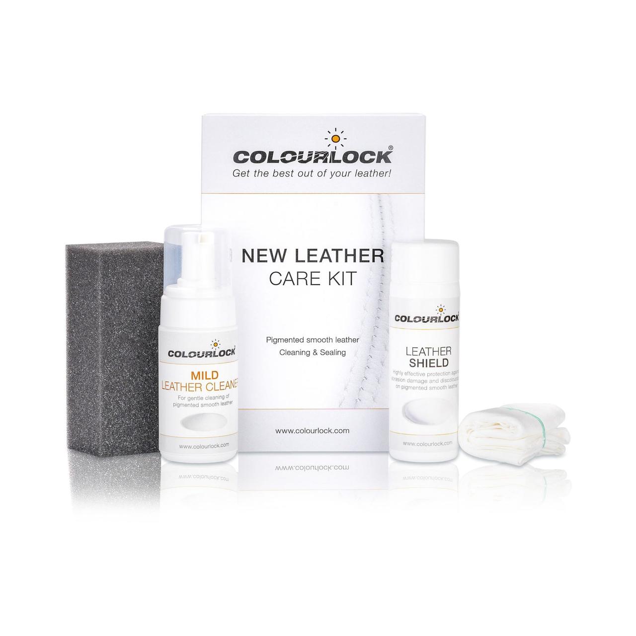 Набор с мягким очистителем для ухода за новой кожей - New Leather Care Kit
