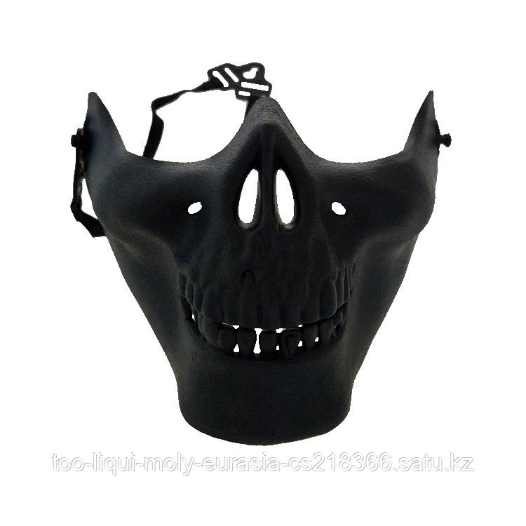 Карнавальная маска Череп, черная - фото 1 - id-p102677929
