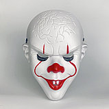 Карнавальная маска Клоун Пеннивайз, пластиковая, фото 2