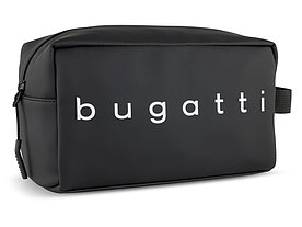 Несессер BUGATTI Rina, чёрный, переработанный полиуретан, 26х12,5х14 см, 3 л