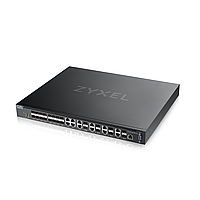 Zyxel XS3800-28 коммутатор гибридный мультигигабитный L3 rack 19", 4xRJ-45: 1/2,5/5/10G, 8xCombo