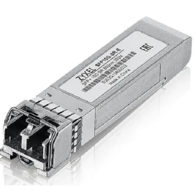 Zyxel SFP10G-SR-E-ZZBD01F SFP-трансивер SFP10G-SR-E, multi mode, SFP+, Duplex LC, 850nm, 300 м - фото 1 - id-p102680486