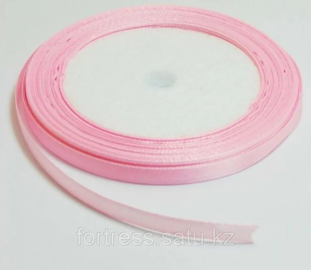 Лента-Розовая ширина 0,6 см(18м) - фото 1 - id-p102680865