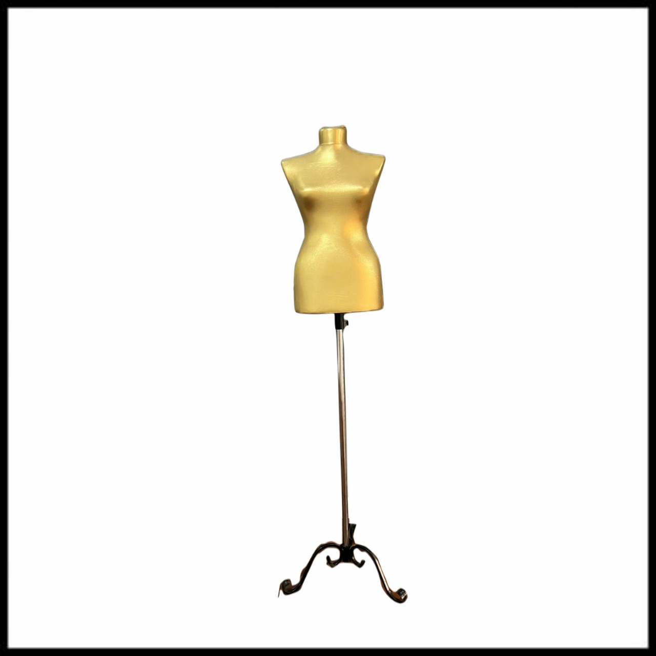 Швейный женский манекен золото - фото 1 - id-p102681154