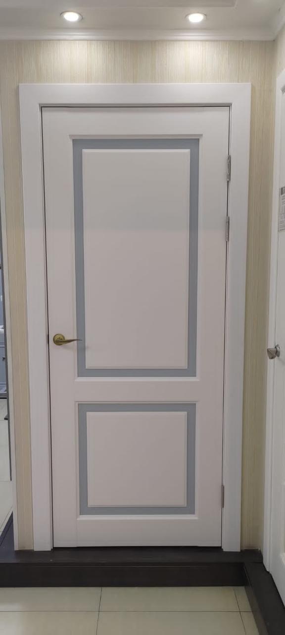 Межкомнатная дверь Бета белый бархат