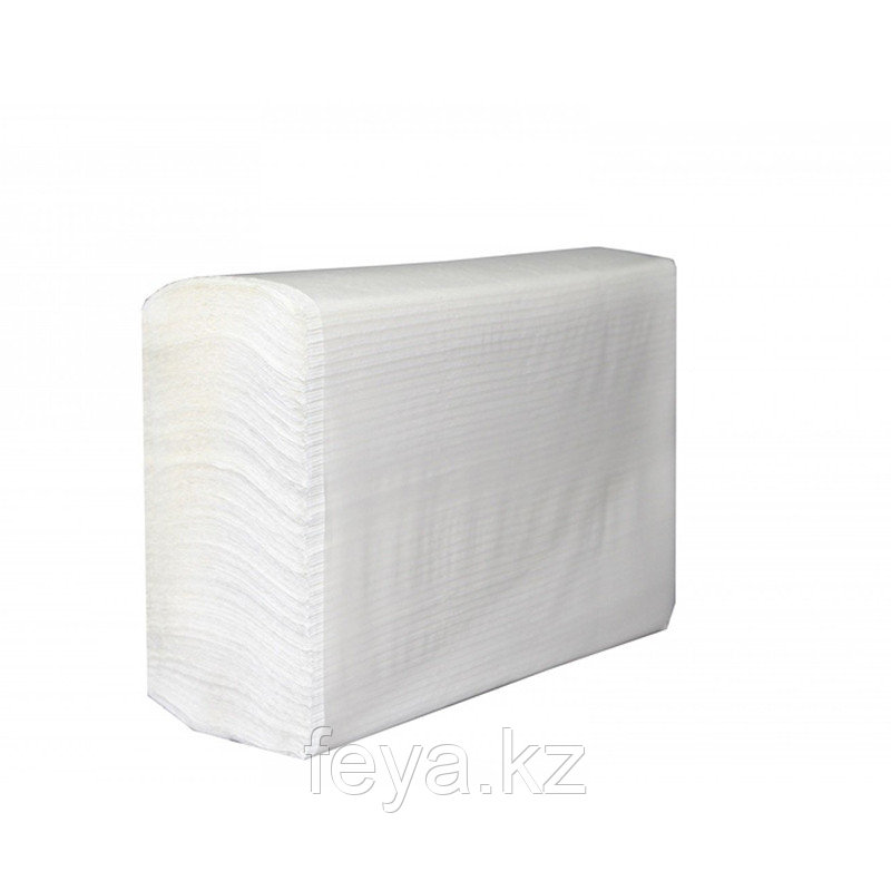 Бумажные полотенца Z сложения двухслойные 100% целлюлозы. 200 листов - фото 2 - id-p102681972