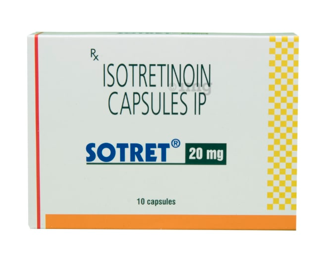Сотрет (Изотретиноин) | Sotret (Isotretinoin) 10 мг, 20 мг - фото 3 - id-p102682974