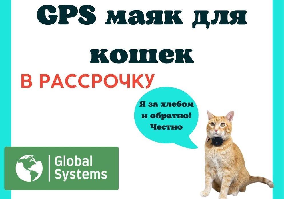 GPS трекер ошейник для домашних животных собак и кошек - фото 1 - id-p102683609