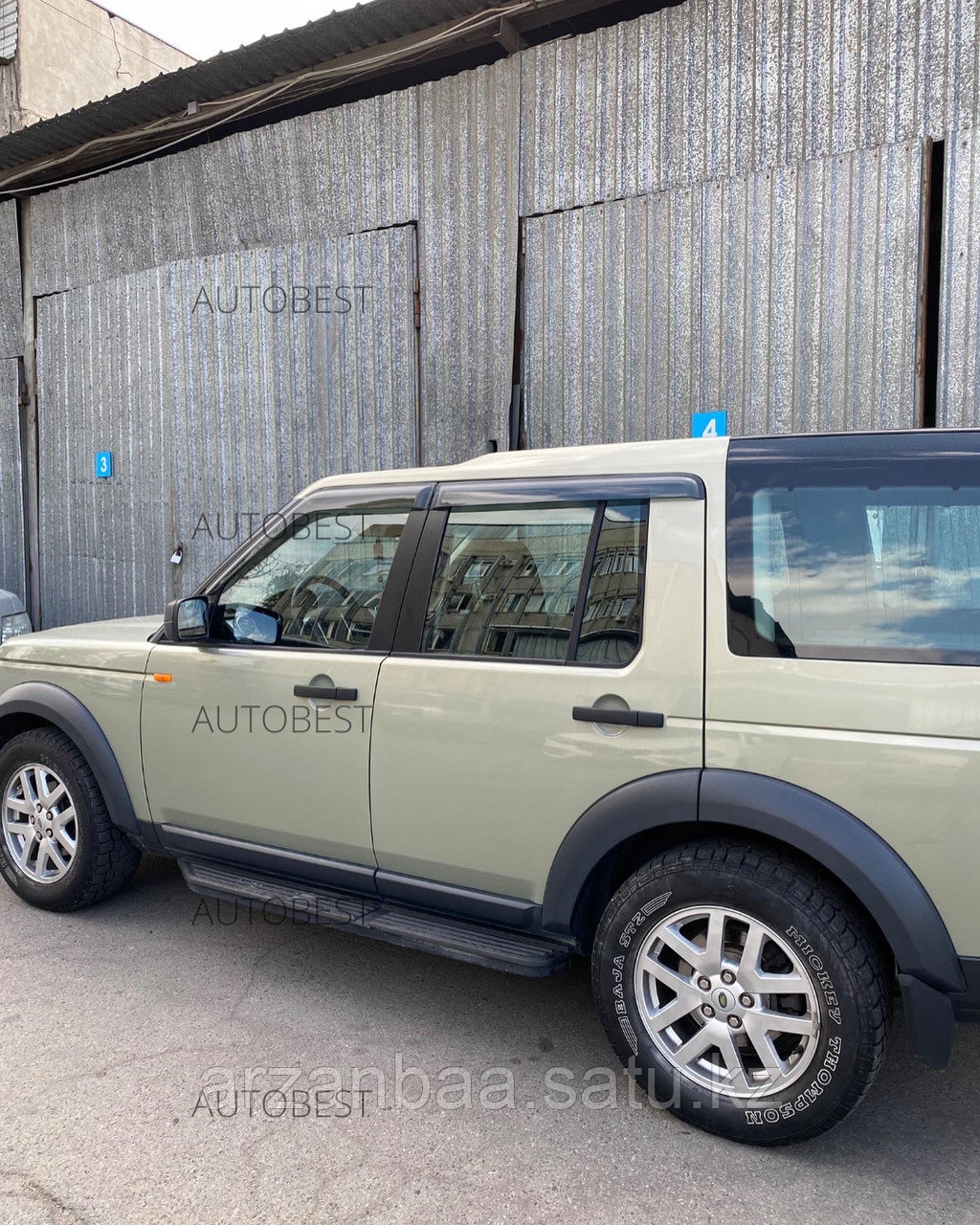 Ветровики на Land Rover Discovery 3 Дисквери 3 / 4 ветровики оригинал
