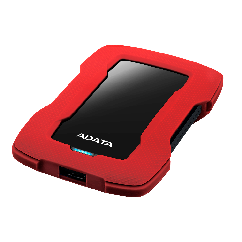 ADATA AHD330-2TU31-CRD Внешний жесткий диск HD330 2TB  USB 3.2 красный