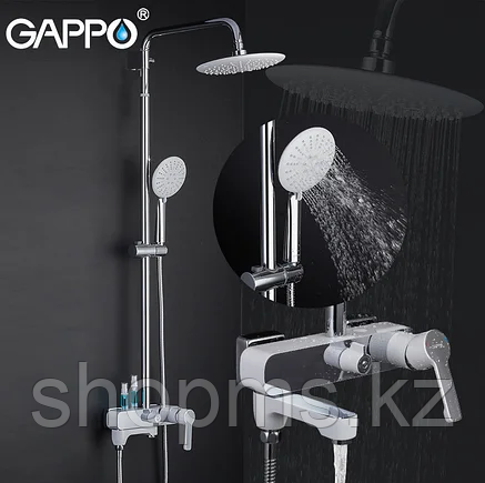 Душевая стойка со смесителем Gappo G2402-8