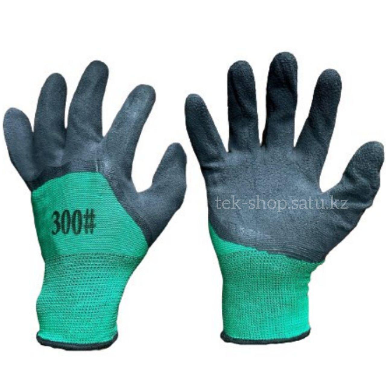Перчатки рабочие синтетические с полиуретановым покрытием #300 - фото 1 - id-p42319176