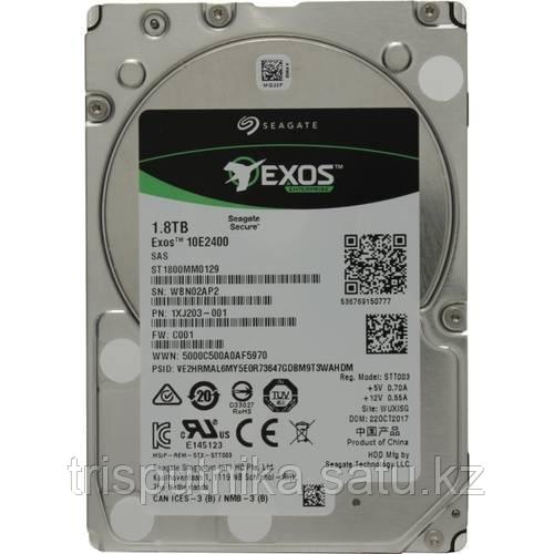 Жесткий диск Seagate Exos 10E2400 1.8 Тб ST1800MM0129 SAS