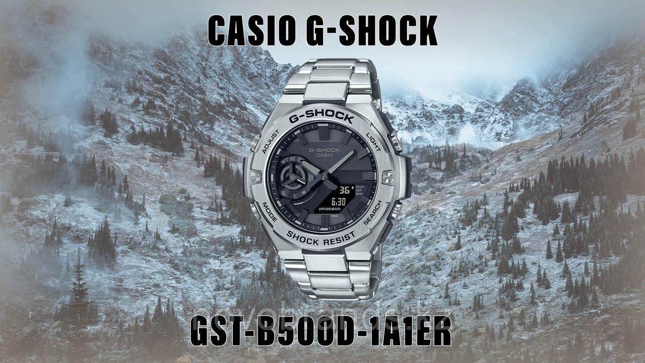 Часы Casio G-Steel GST-B500D-1A1ER - фото 10 - id-p102695055
