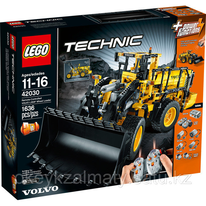 LEGO Technic: Автопогрузчик VOLVO L350F с дистанционным управлением 42030