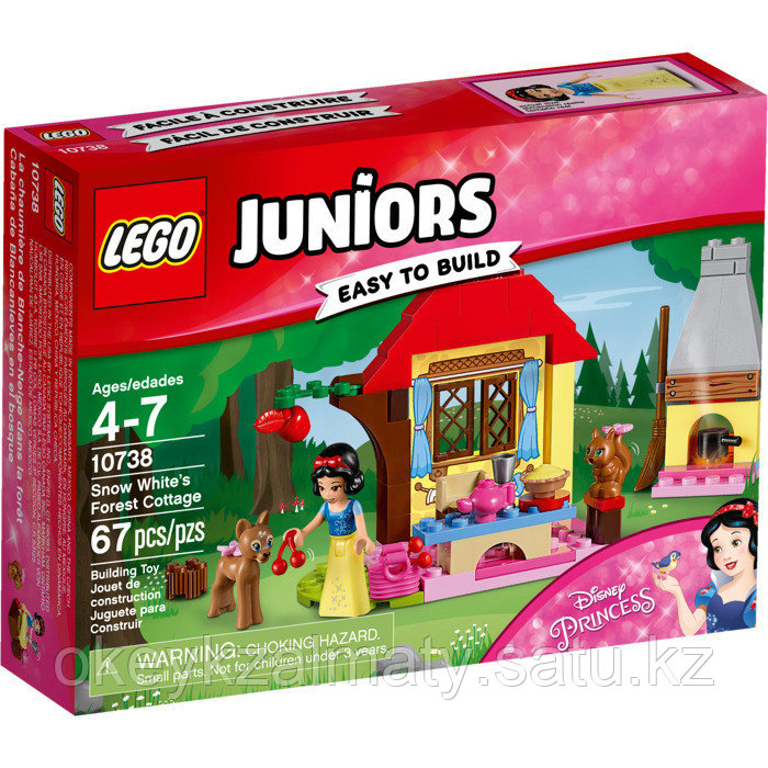 LEGO Juniors: Лесной домик Белоснежки 10738